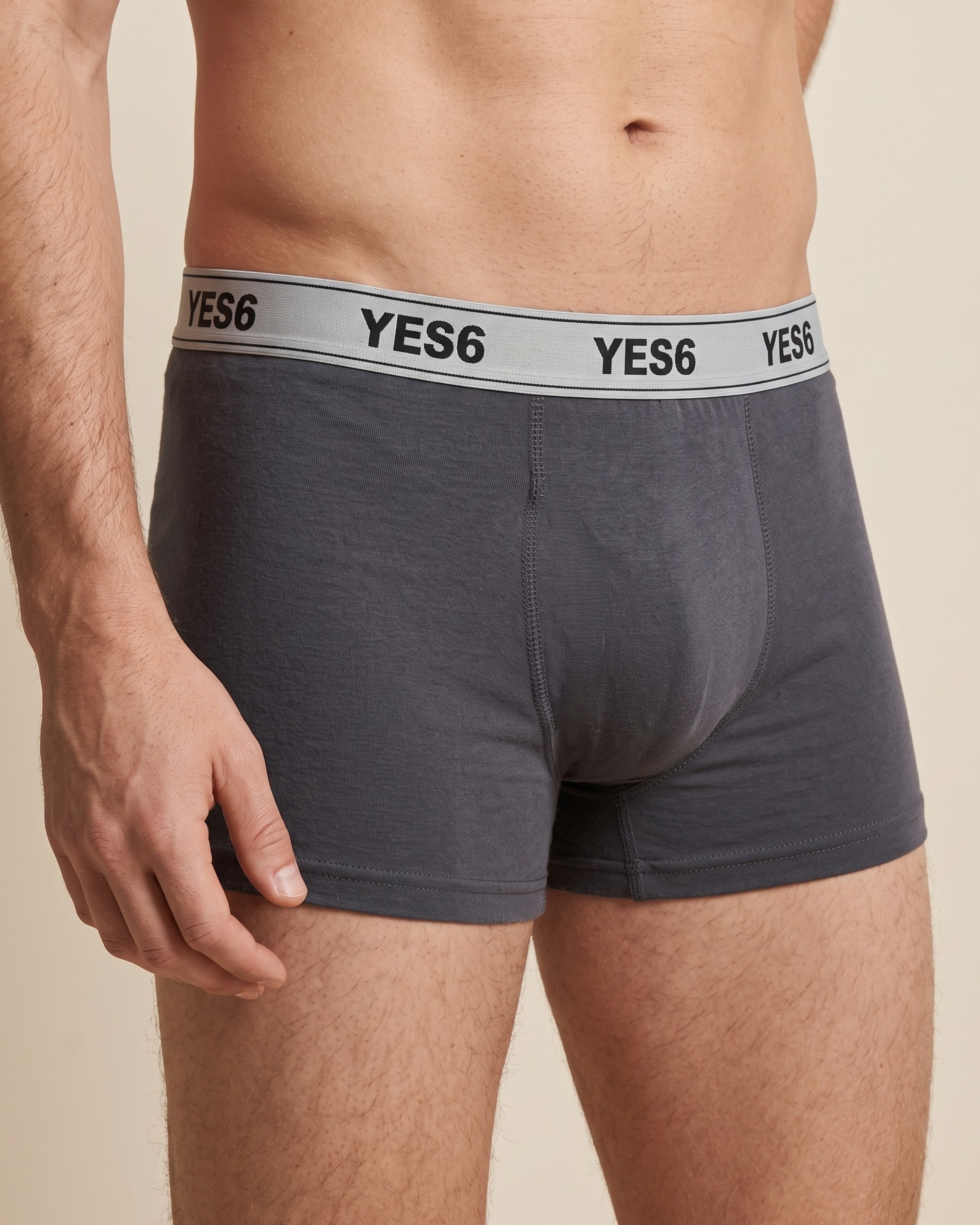 YES6 Premium Trunks – 3-Pack (Green, Grey, Brown)